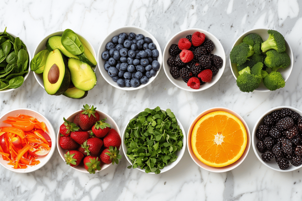 antiinfalmatory vegetables and fruits